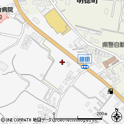 熊本県熊本市北区植木町鐙田1061周辺の地図