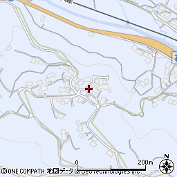 長崎県諫早市下大渡野町1287-1周辺の地図
