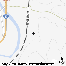 大分県佐伯市直川大字仁田原1067周辺の地図