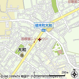 熊本県熊本市北区植木町大和68-2周辺の地図