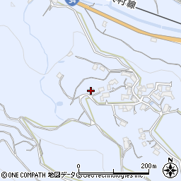 長崎県諫早市下大渡野町1197-5周辺の地図