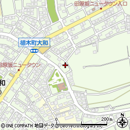 熊本県熊本市北区植木町大和80-2周辺の地図