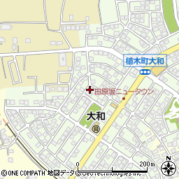 熊本県熊本市北区植木町大和38-5周辺の地図