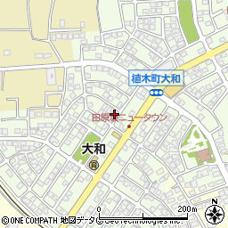 熊本県熊本市北区植木町大和36-1周辺の地図
