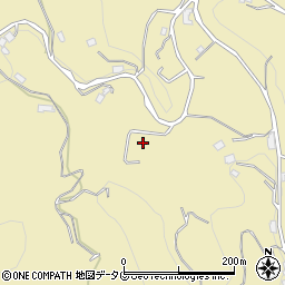 長崎県長崎市琴海村松町1157-2周辺の地図