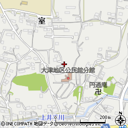 熊本県菊池郡大津町室2047-3周辺の地図