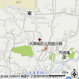 熊本県菊池郡大津町室2044-7周辺の地図