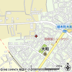 熊本県熊本市北区植木町大和34-1周辺の地図