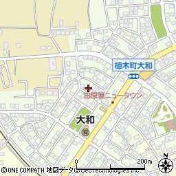 熊本県熊本市北区植木町大和36-8周辺の地図