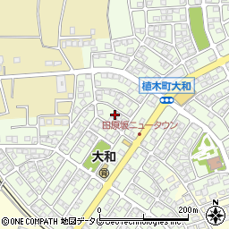 熊本県熊本市北区植木町大和36周辺の地図