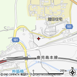 熊本県熊本市北区植木町鐙田743周辺の地図