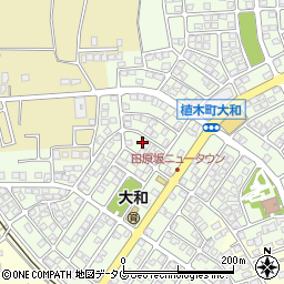 熊本県熊本市北区植木町大和36-4周辺の地図