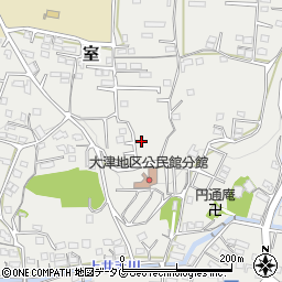 熊本県菊池郡大津町室2047-4周辺の地図