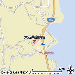 長崎県長崎市琴海村松町243-3周辺の地図