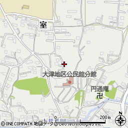 熊本県菊池郡大津町室2047周辺の地図