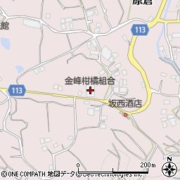 金峰柑橘組合周辺の地図