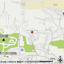 熊本県菊池郡大津町室1864周辺の地図