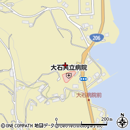 長崎県長崎市琴海村松町243周辺の地図