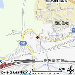 熊本県熊本市北区植木町鐙田745-1周辺の地図