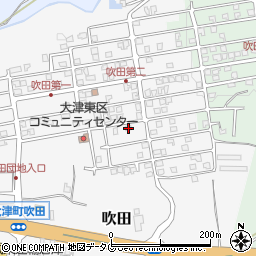 熊本県菊池郡大津町吹田1230-75周辺の地図