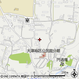 熊本県菊池郡大津町室2047-6周辺の地図