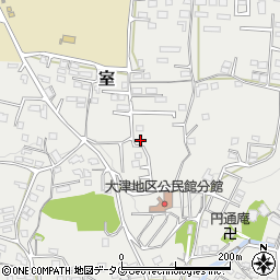 熊本県菊池郡大津町室2047-8周辺の地図