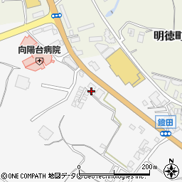 熊本県熊本市北区植木町鐙田1064周辺の地図