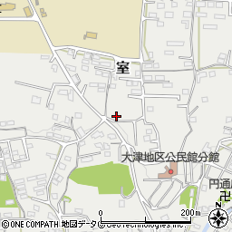 熊本県菊池郡大津町室2059-98周辺の地図
