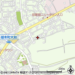 熊本県熊本市北区植木町大和86-6周辺の地図