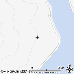 長崎県南松浦郡新上五島町間伏郷282周辺の地図