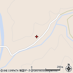 大分県佐伯市宇目大字小野市876周辺の地図