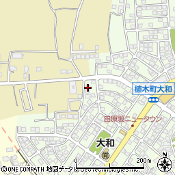 熊本県熊本市北区植木町大和34-10周辺の地図
