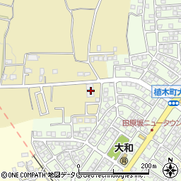 熊本県熊本市北区植木町滴水1703周辺の地図