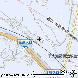 長崎県諫早市下大渡野町562周辺の地図