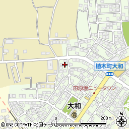 熊本県熊本市北区植木町大和34-7周辺の地図