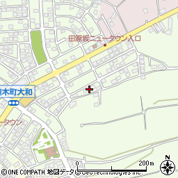 熊本県熊本市北区植木町大和86周辺の地図