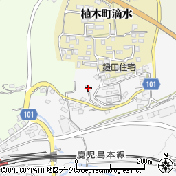 熊本県熊本市北区植木町鐙田758周辺の地図