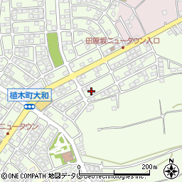 熊本県熊本市北区植木町大和85周辺の地図