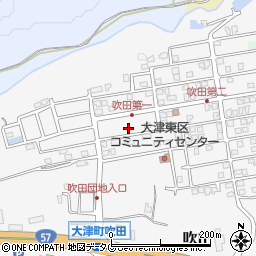 熊本県菊池郡大津町吹田1262-19周辺の地図