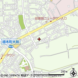 熊本県熊本市北区植木町大和85-7周辺の地図