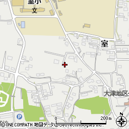 熊本県菊池郡大津町室1855周辺の地図