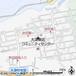 熊本県菊池郡大津町吹田1230-62周辺の地図