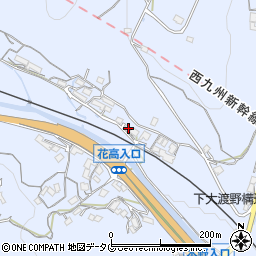 長崎県諫早市下大渡野町1379周辺の地図