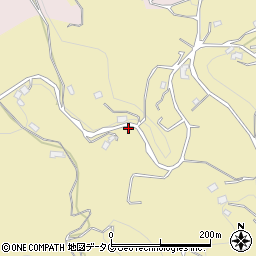 長崎県長崎市琴海村松町1165周辺の地図