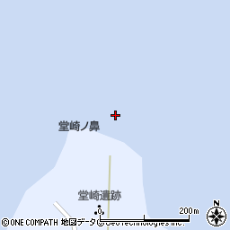 堂崎ノ鼻周辺の地図