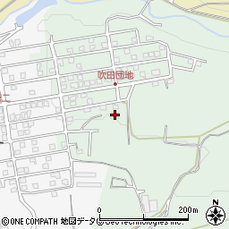 熊本県菊池郡大津町大林1521-1周辺の地図