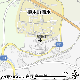 熊本県熊本市北区植木町滴水2313-7周辺の地図