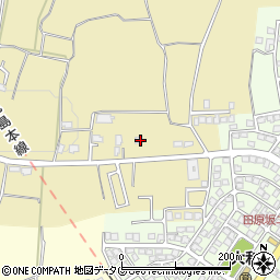 熊本県熊本市北区植木町滴水1651-1周辺の地図
