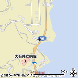 長崎県長崎市琴海村松町153周辺の地図