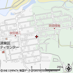 熊本県菊池郡大津町吹田1230-86周辺の地図